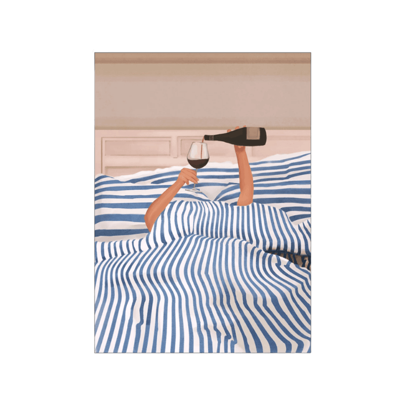 Poster - Wine In Bed