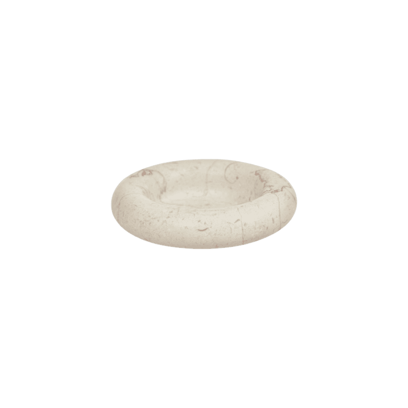 Savi Marmor lysfat - Large offwhite