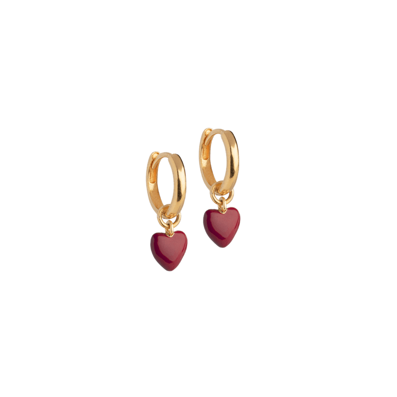 Enamel - Hoops, Amore - Bordeaux