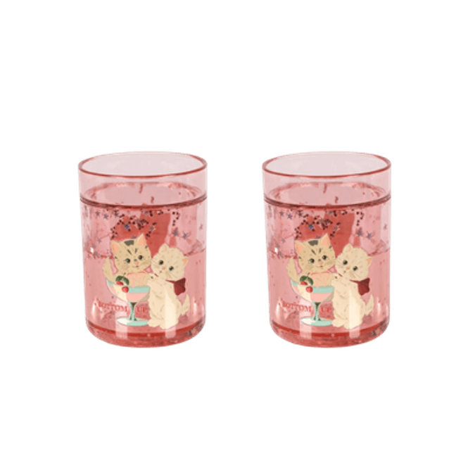 Hovedbilde Glitterkopp 2 pk - Rose cat