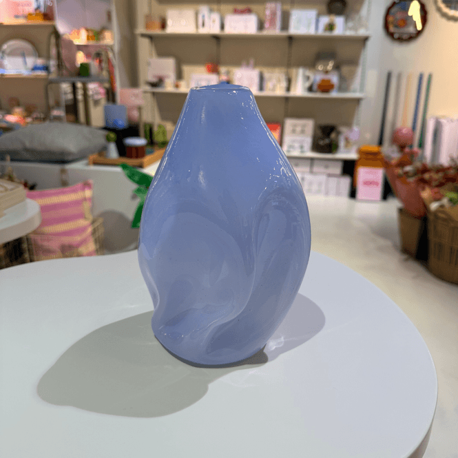 Hovedbilde Valk Vase Stor - lys blå II