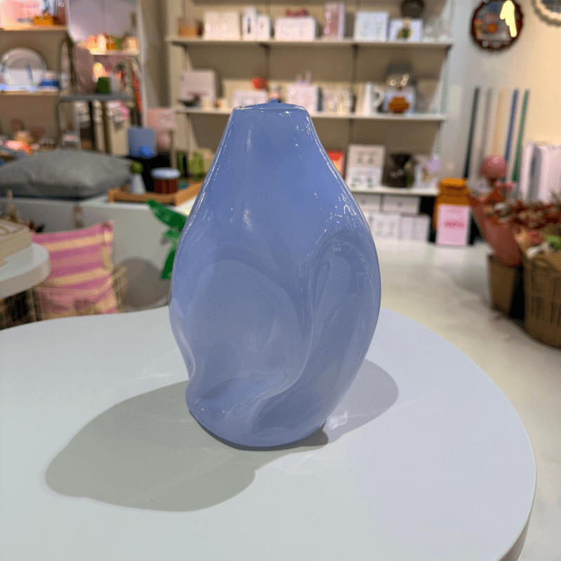 Valk Vase Stor - lys blå II