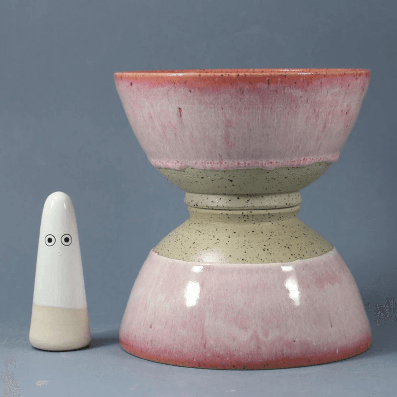 Spring bowl - Cream Cerise