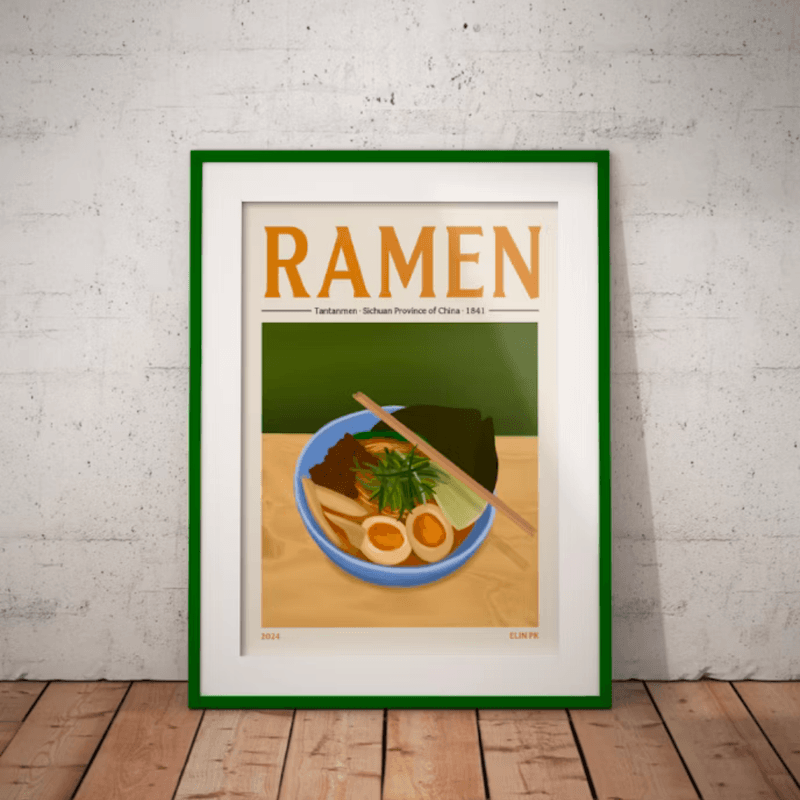 Elin PK Ramen Poster