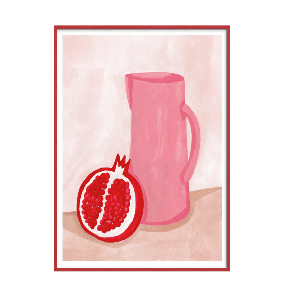 Poster og ramme - Pomegranate