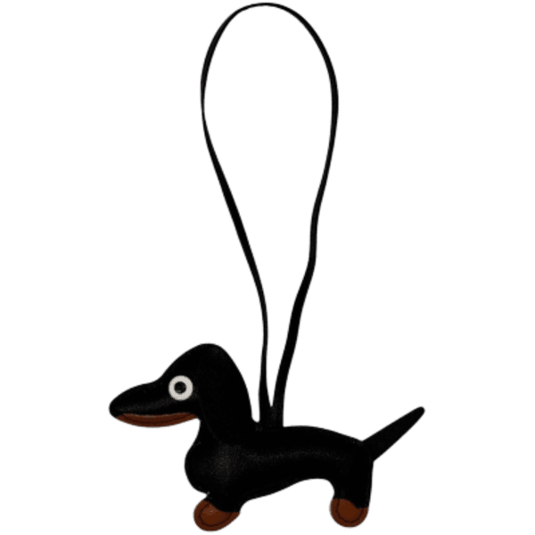 Hovedbilde  Dachs Bag Charm - Black