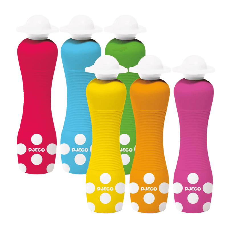 Skumtusjer med 6 farger