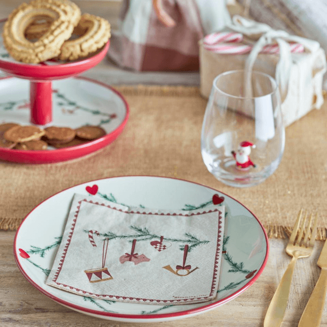 Hovedbilde Serviett - julemotiv