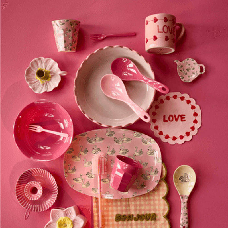 Servietter rund - Love