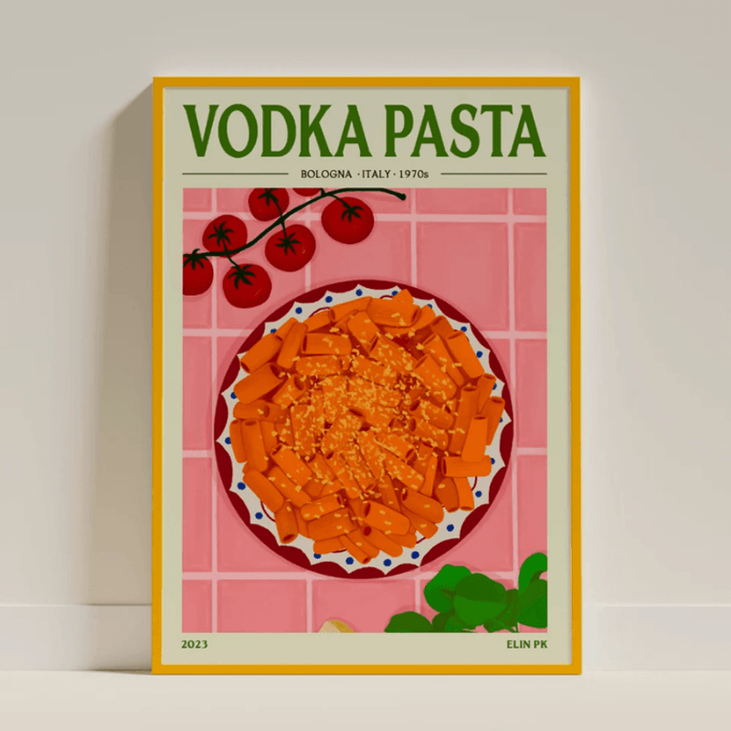 Elin PK Vodka pasta (rosa) Poster