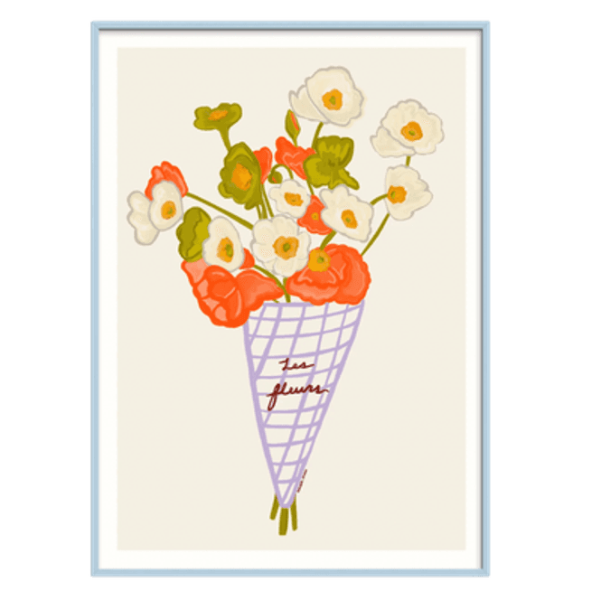 Hovedbilde Poster - Les Fleurs