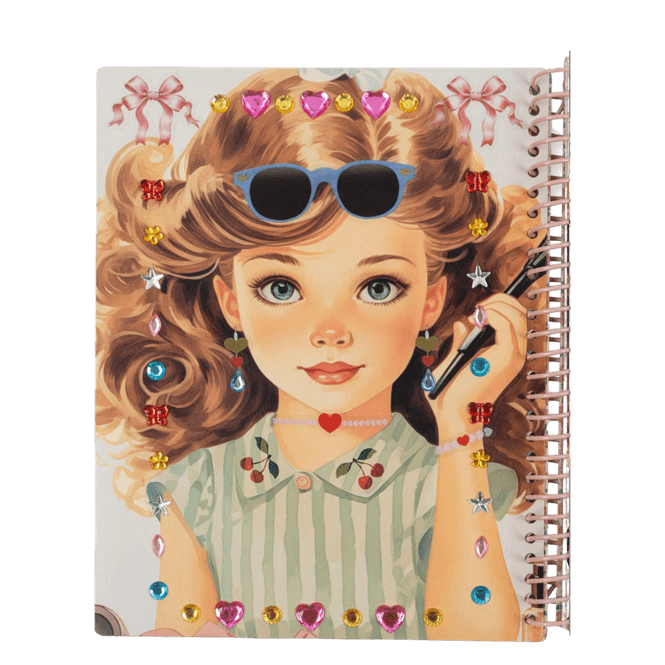 Hovedbilde GLAM ME UP STICKER BOOK