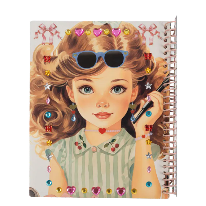 Hovedbilde GLAM ME UP STICKER BOOK