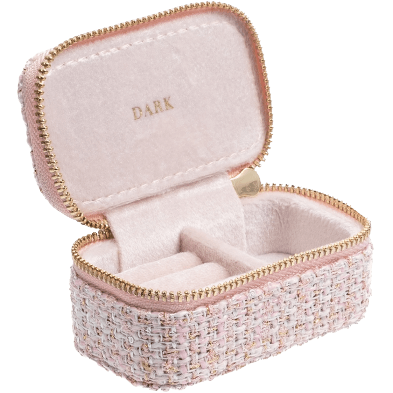 Smykkeskrin Micro - Tweed Light rose