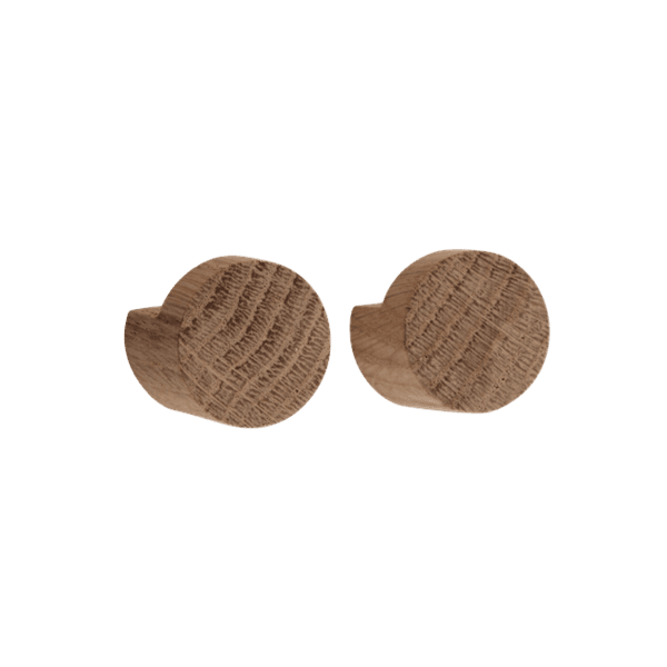 Hovedbilde  Knagg/Knott Wood Knot, small, 2 pk - Oiled
