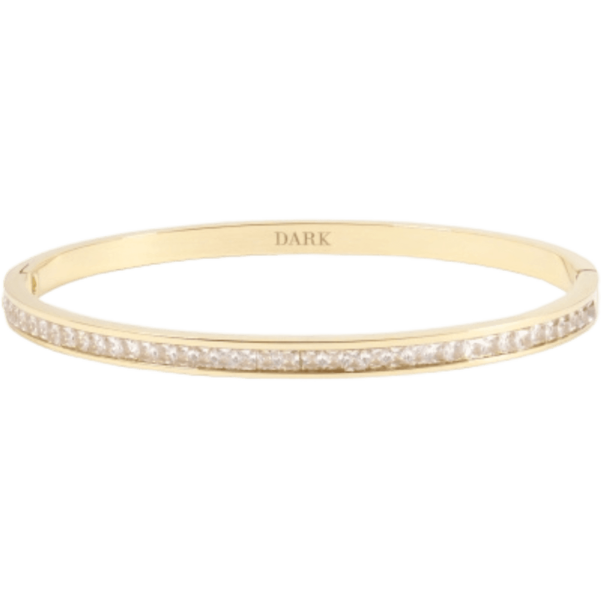Armebånd cuff med Cubic Zirconia - gull