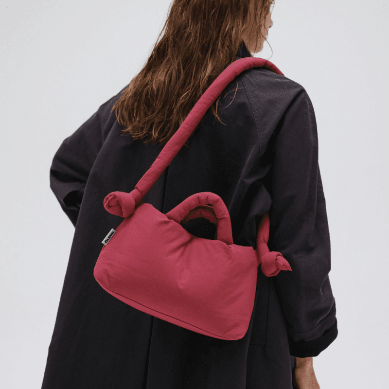 Mini ona soft bag - cherry red