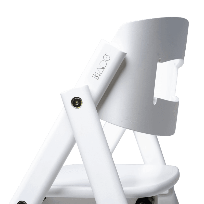 KAOS KLAPP® Barnestol Bøk - Hvit