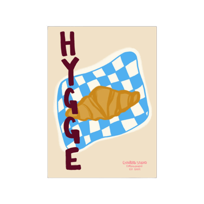 Hovedbilde Poster - Hygge - Croissant