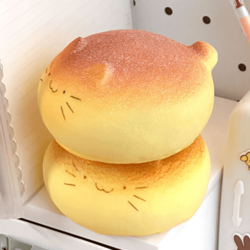 Cat Bread Squishy - Kattebolle