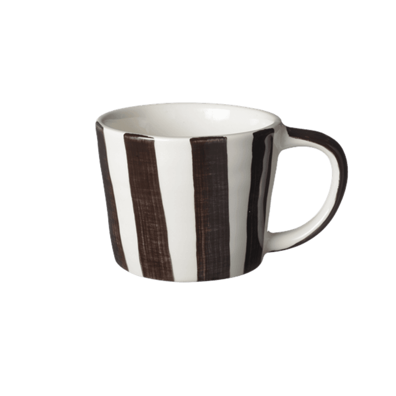 Capri Cappuccino krus - Brown java stripe