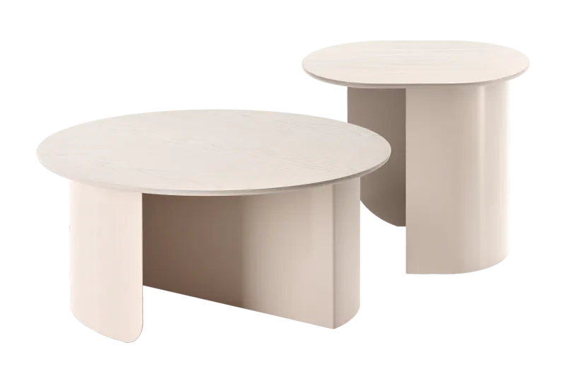 Plateau sidebord - Sand *utstilling selges