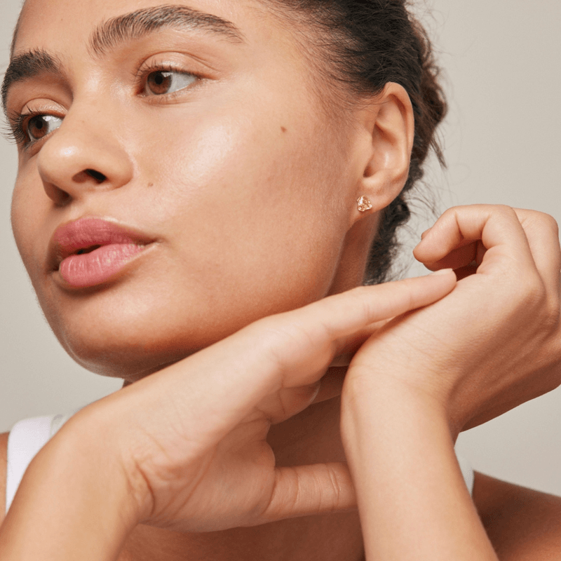 ENAMEL Studs gold, Rio