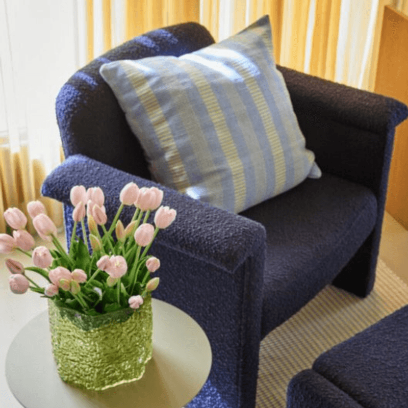 Morph pute - Lys blå