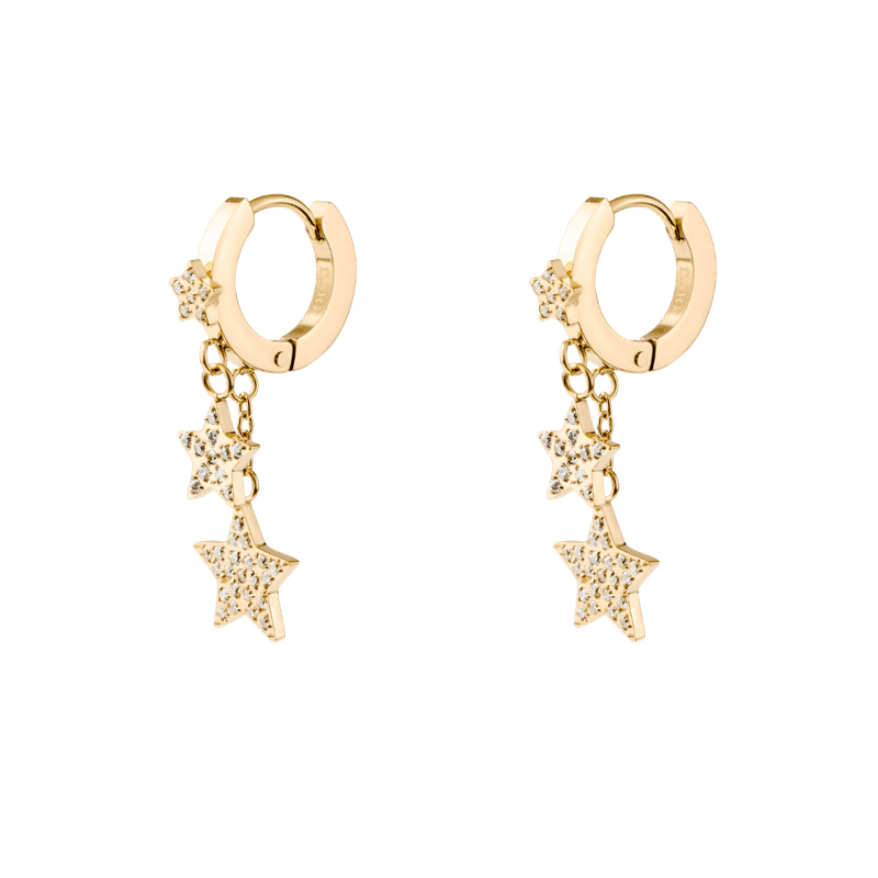 Star Charm Hoop