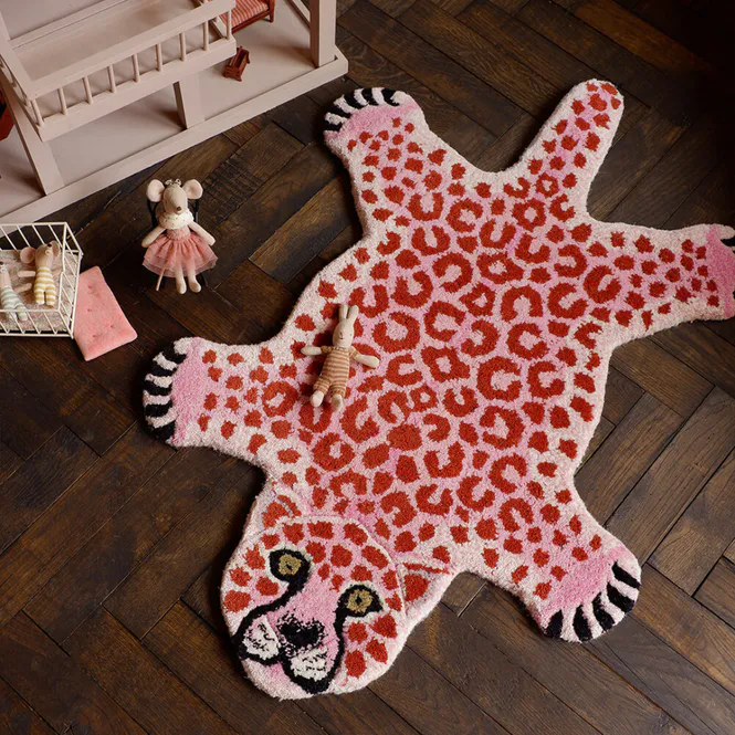 Hovedbilde Pinky Leopard Rug Small  