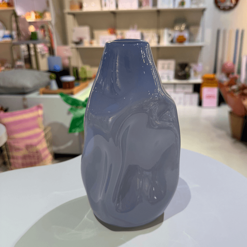 Valk Vase Stor - Blå