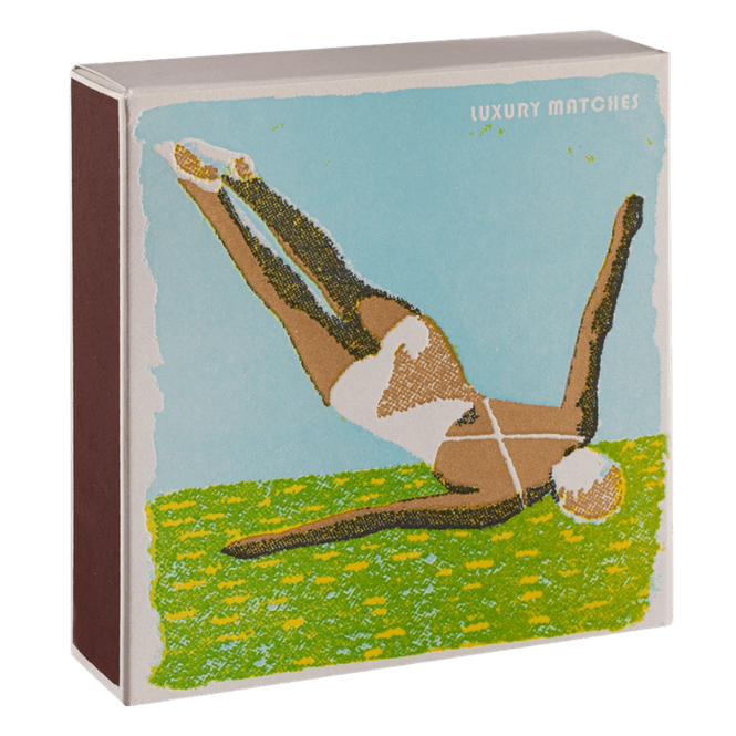 Hovedbilde Fyrstikker -The Diver| Square Safety Matches