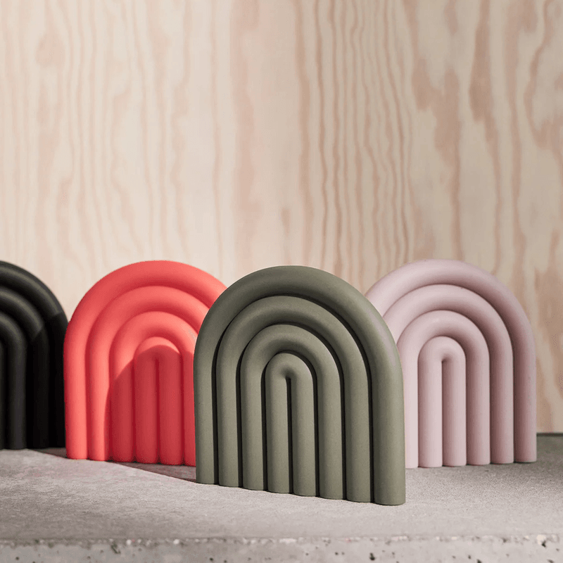 Rainbow silikon underlag - cherry red