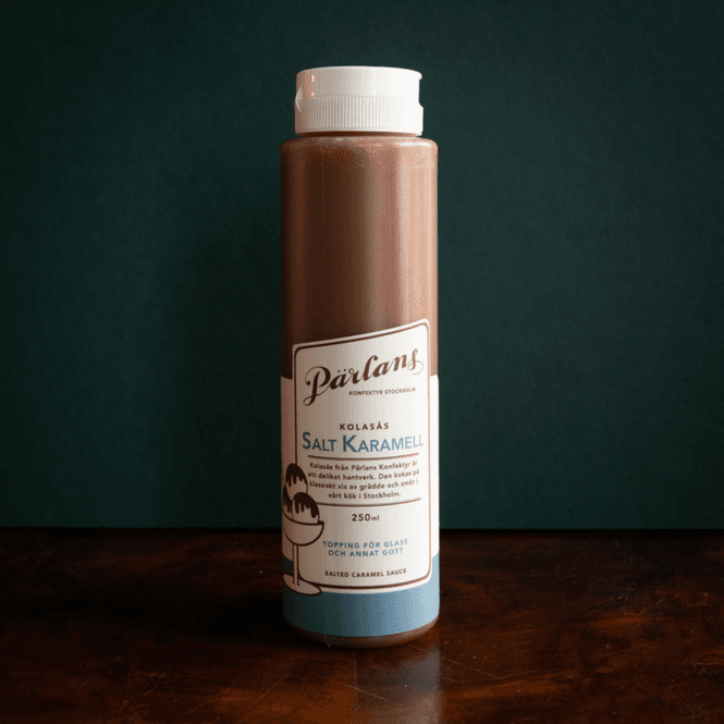 Hovedbilde Karamellsaus med havsalt – squeeze 250 ml