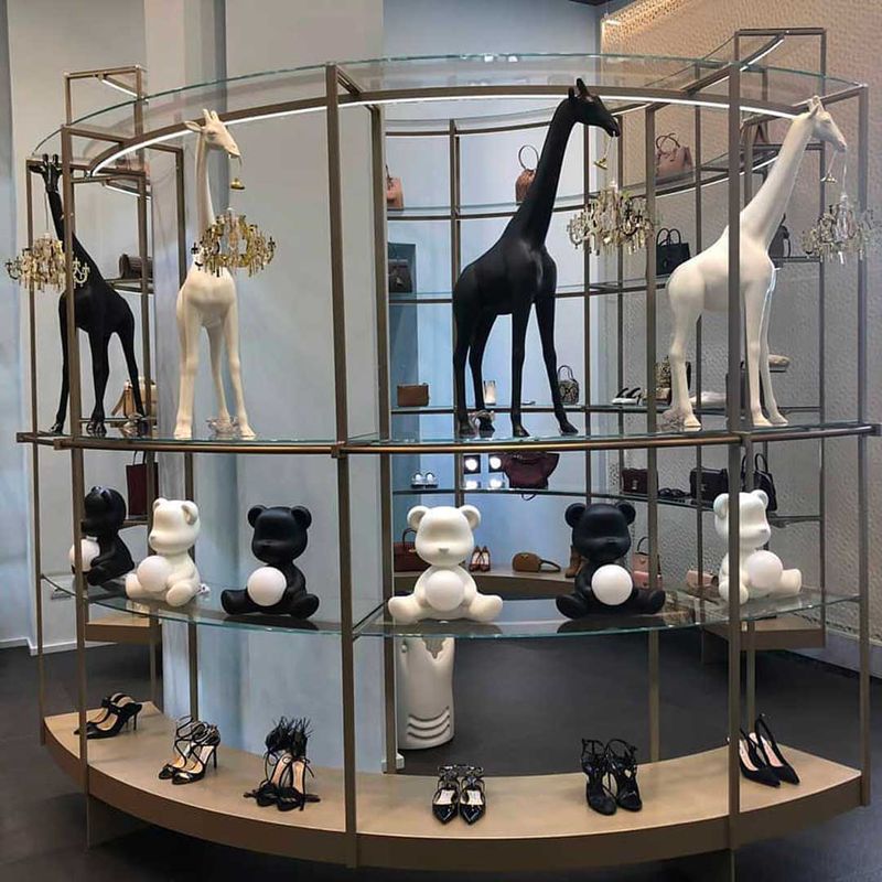 Giraffa in love XS white