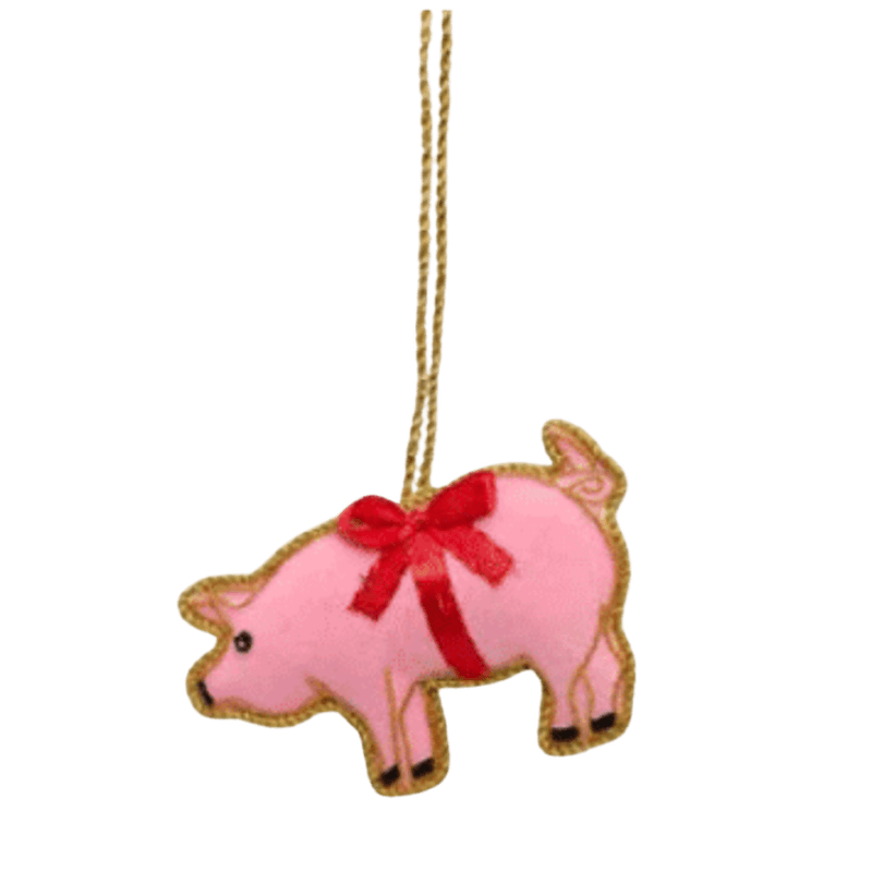 håndlaget ornament, Julegris