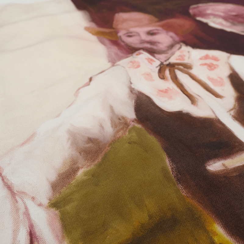 Whispers at closing limited edition scarf - bomulls - silke 