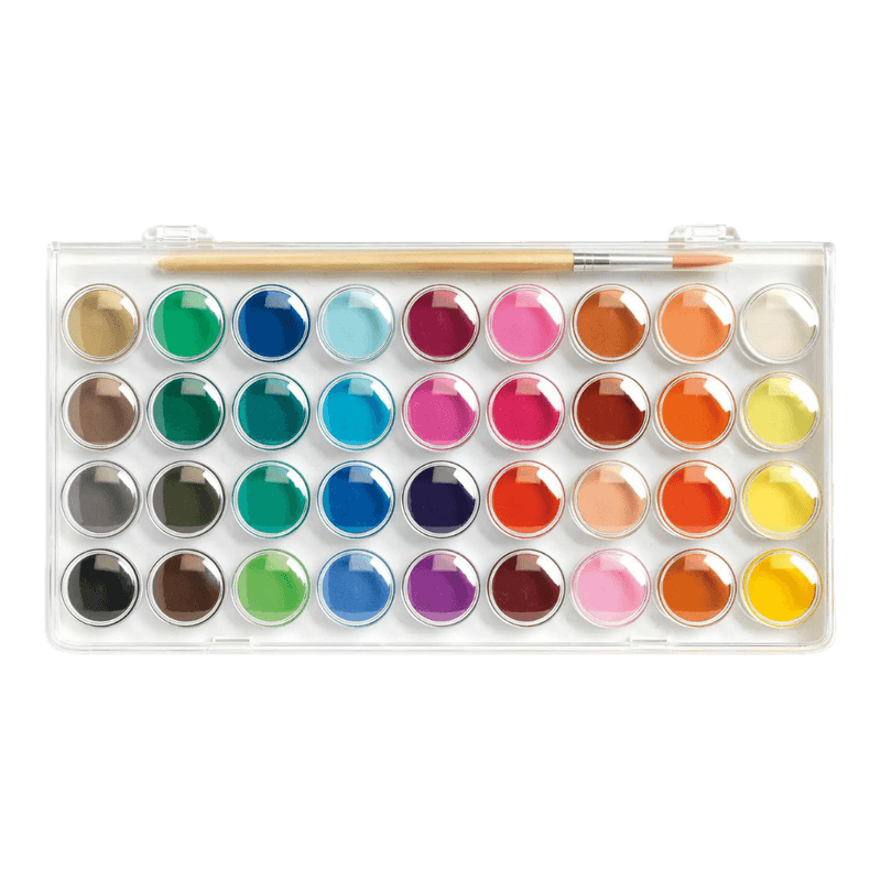 Maleskrin 36 vannfarger