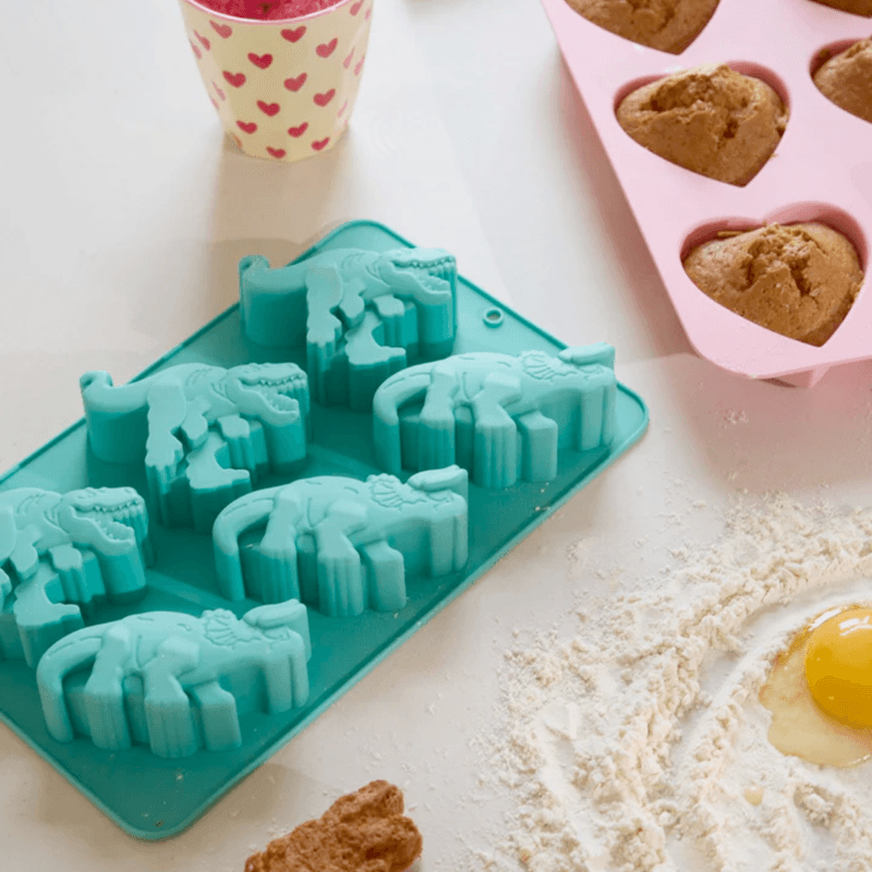 RICE silikon bakeform - dinosaur