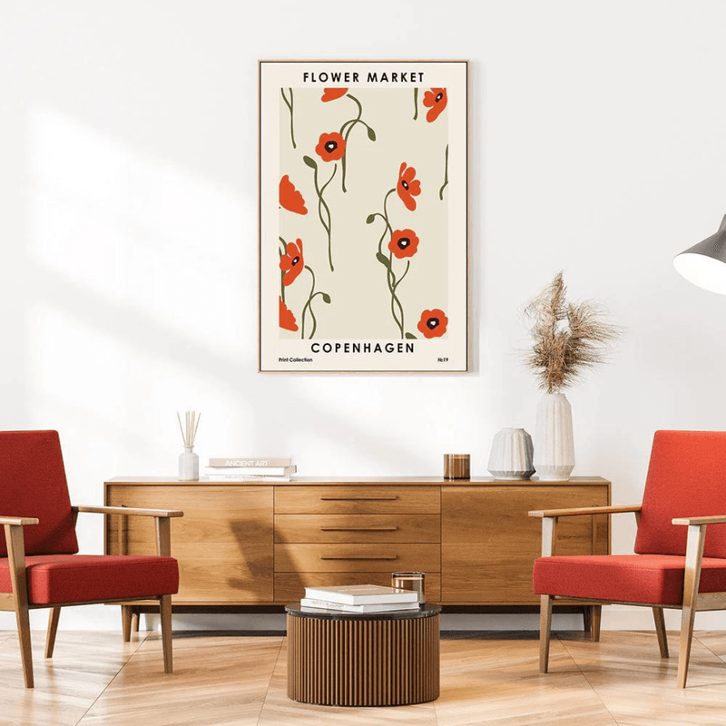 Poster - Flower Market Copenhagen