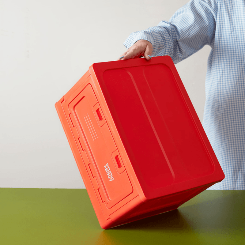 BOX, LARGE, RED