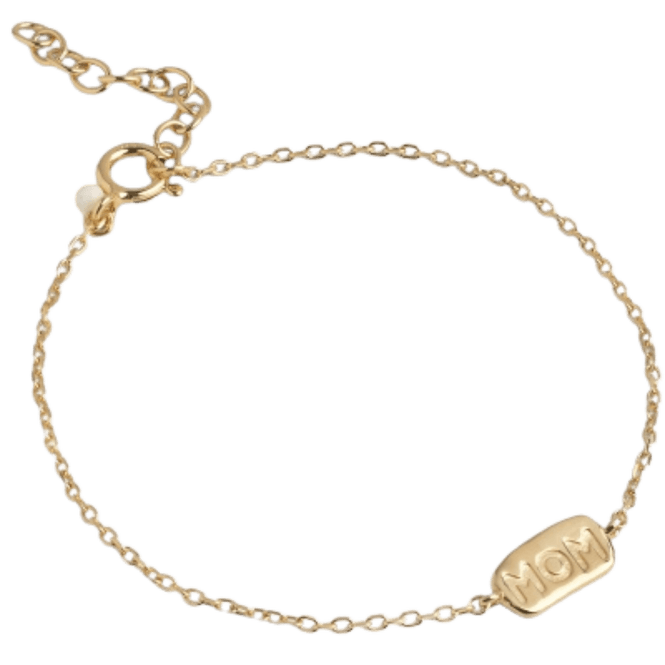 Hovedbilde ENAMEL Mom armbånd - gull