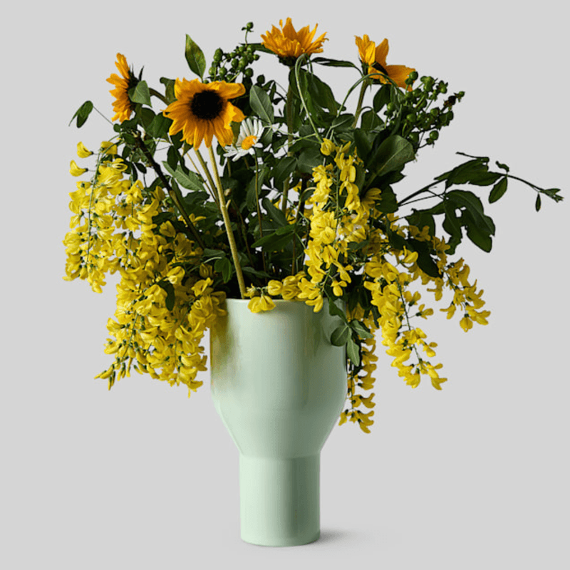 VASE, FLOWERSHADE, MINT