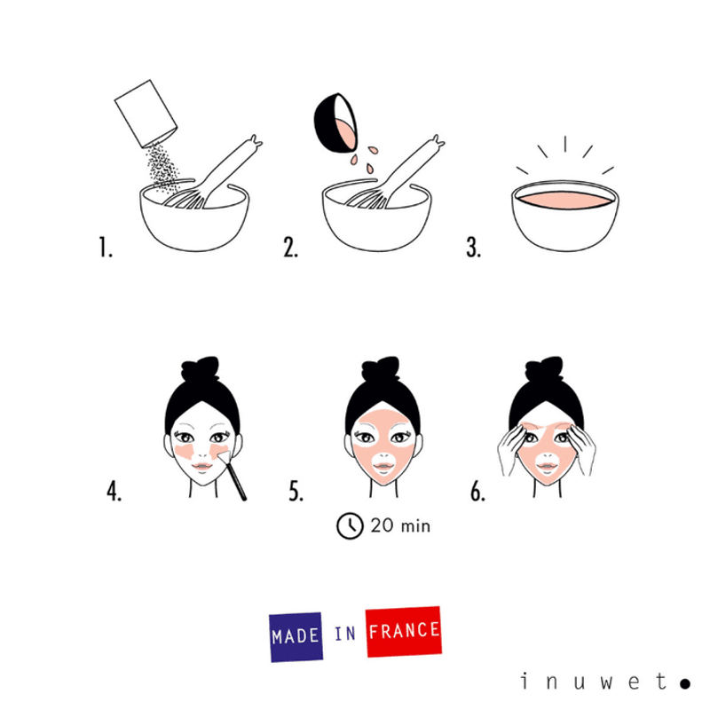 Inuwet - DIY Ansiktsmaske-sett