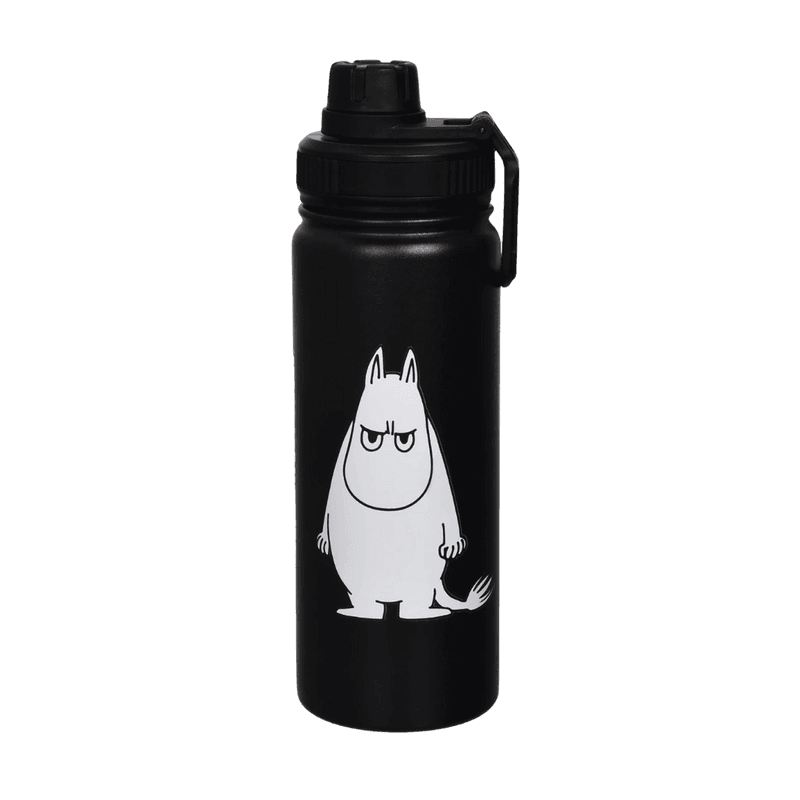 Moomin termo drikkeflaske - Svart