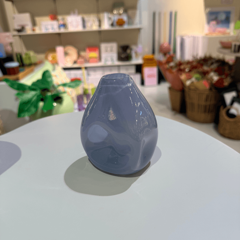 Valk Vase liten Blå III