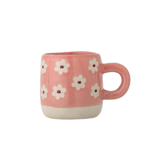 Hovedbilde Mille kopp - Blomster rosa