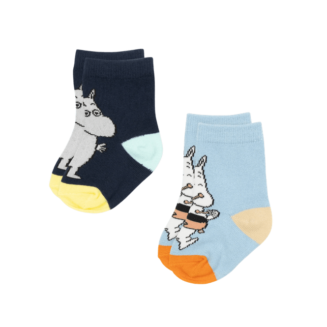 Hovedbilde Moomin baby 2 par sokker - Mummitrollet