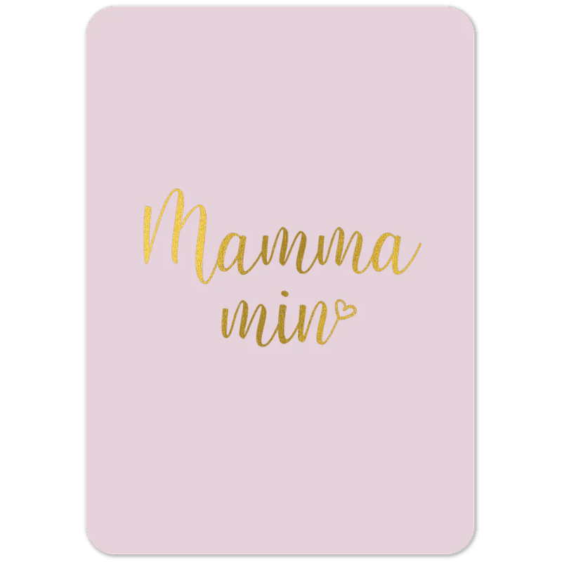 Kort «Mamma min»