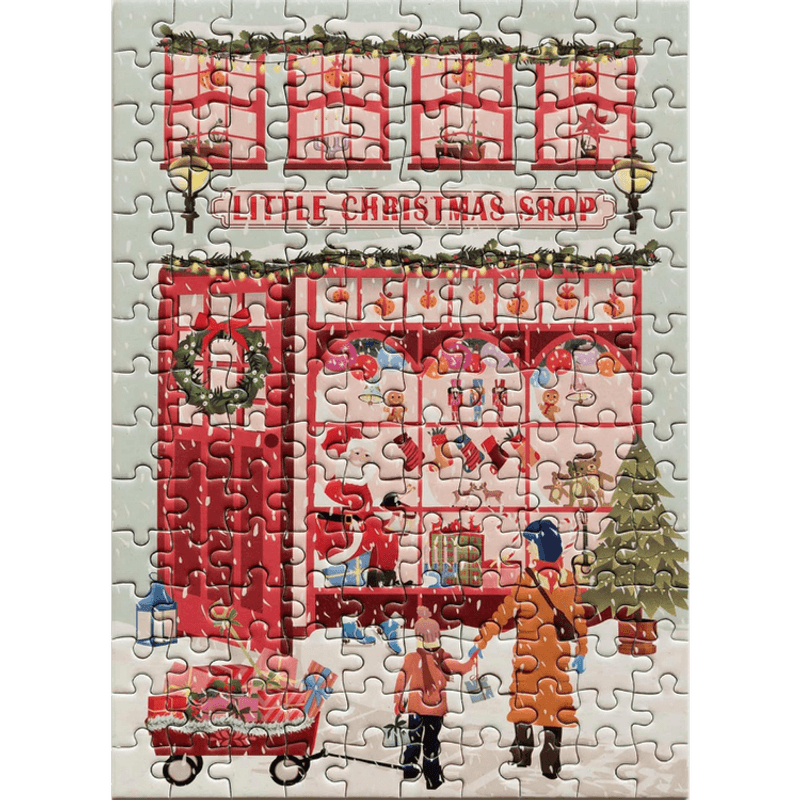 LITTLE CHRISTMAS SHOPuslespill – 150 brikker